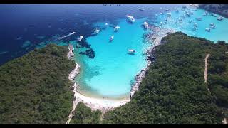 Paxos AntiPaxos Beaches Greece [upl. by Airdnala82]