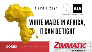 White maize in Africa it can be tight  4 April 2024  African Agri Overview [upl. by Humo]