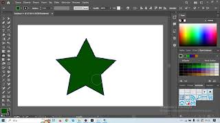 Adobe Illustrator Kırışıklık Anlatımı Yıldız Şekillerinde Değişimler [upl. by Towers]