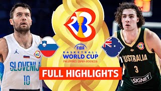 Slovenia 🇸🇮 vs Australia 🇦🇺  Full Game Highlights  FIBA Basketball World Cup 2023 [upl. by Nhguaval617]