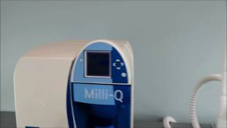 Millipore Milli Q Advantage 10 With Foot Pedal [upl. by Arihppas]