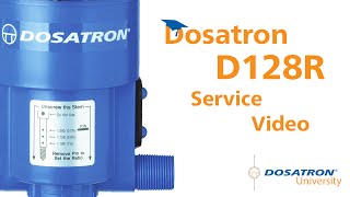 Dosatron D128R Service Video [upl. by Eliason646]