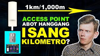 ACCESS POINT NA AABOT NG 1KM BA ANG HANAP MO I CHECK MO ANG VIDEO NA ITO AT NG MAGKAALAMAN 2024 [upl. by Nabila250]