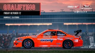 Formula Drift Irwindale 2018  Qualifying LIVE [upl. by Xirtaeb620]