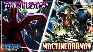 Digimon Card Game  VenomMyotismon Purple VS Machinedramon Black EX01 [upl. by Flory259]