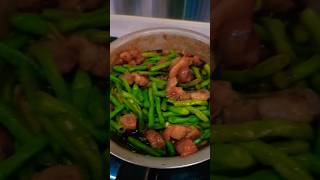 Pork Adobong sitaw food satisfyingcravings cooking cookingshorts shorts asmr yummy [upl. by Mitch937]