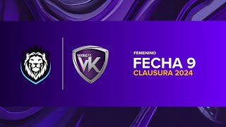 Zamudio v Valkirias  2° Femenino  Fecha 9  Clausura 2024 [upl. by Macleod]