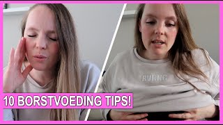 10 BORSTVOEDING TIPS  WAT MOET JE WETEN  TiVie  EXTRA VIDEO 199 [upl. by Sundberg]