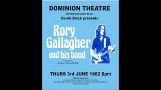 Rory Gallagher  When My Baby She Left Me London 1982 [upl. by Alenairam334]