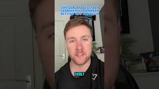 Switzerland vs Italy amp Germany vs Denmark l Todays Euros Betting Predictions 290624 footballbets [upl. by Ydollem619]