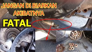 Perhatikan Selang Cvt Yang Bocor Efeknya Bikin Rusak  Oli rembes di Blok Cvt Vario Techno [upl. by Nerdna]