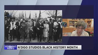 Hermene Hartman founder of NDIGO magazine discusses NDIGOs Black History TV programming [upl. by Alarick]