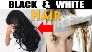 White amp Weak Hair Simple Secret Treatment Change into Black with Home Remedies [upl. by Eiramacissej]