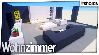 Modernes Wohnzimmer in Minecraft 🛋️ [upl. by Lewie]