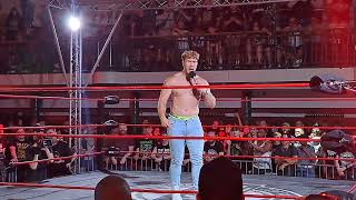 END TO REVPRO SUMMER SIZZLER  WILL OSPREAY CONFRONTS MJF AS HE ATTACKS MICHAEL OKU amp FULL PROMO [upl. by Finbar110]