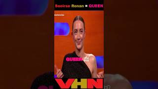 Saoirse Ronan Shuts Down Male CoStars on TheGrahamNortonShow SaoirseRonan shorts viral fyp [upl. by Lynett]