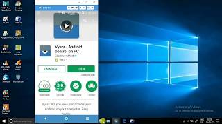 How to use android devic on pclaptop by vysorwithout internet [upl. by Egag]