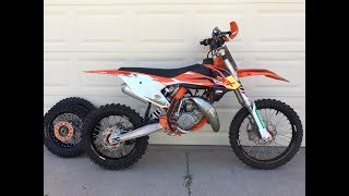 KTM 85 SX Tips amp Tricks [upl. by Onofredo136]