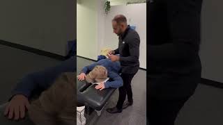 Chiropractic Adjustment at Navigate Health and Wellness [upl. by Cram]