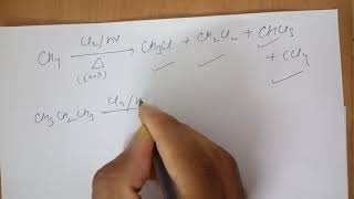 Preparation of Haloalkane and Haloarene From Alkane by Free radical Halogenation [upl. by Brigitta]