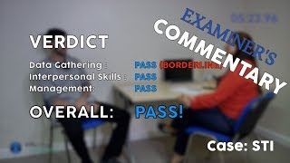 PASS THE CSA w EXAMINERS COMMENTARY  MRCGP EXAM PRACTICE  STI  CSA Prep  Episode 5b [upl. by Arries]