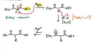 Malonic Ester Synthesis [upl. by Atlee]