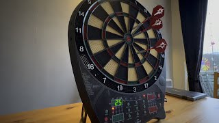 Lidl Crivit Electronic Dartboard Unboxing [upl. by Marnie617]