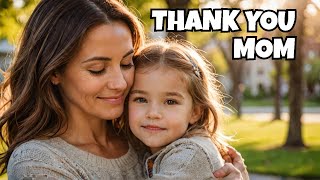 Thank You Mom  Heartfelt Tribute Official Music Video [upl. by Itsud]