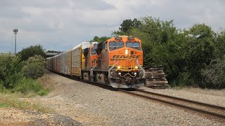 BNSF ES44DC 7443  Edgecliff Rd  VFTMPEA109A  91124 [upl. by Llered26]