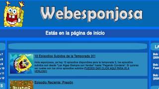 Webesponjosa tendrá un cambio de diseño Próximamente D [upl. by Eimorej682]