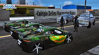 CARROS REBAIXADOS ONLINE  ROLE DOS ALUNOS DE MCLAREN DO HALLOWEEN E APARECEU O LOBSOMEN [upl. by Ennoryt]