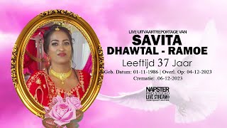 Uitvaart van Savita Dhawtal  Ramoe  Live Stream  NAPSTER PRO STUDIO [upl. by Jason710]