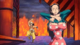 Nico Robin Decides to Take off Her Clothes Because of The Heat  One Piece [upl. by Cheatham]