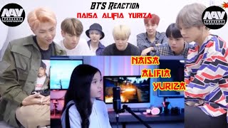 BTS REACTION  Naisa Alifia Yuriza [upl. by Nomrej]