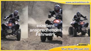 Quad Atv Egl Mad Max 300 cc Offroad Enduro von Actionbikes [upl. by Hatfield]