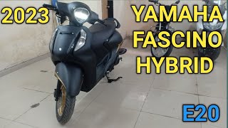 2023 Yamaha Fascino 125 Hybrid  New Model Yamaha Fascino 125 Detailed Price Features  CAARNAV TECH [upl. by Anisamoht]