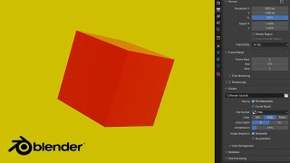 How to render animation in Blender 33 and why professionals use this export method [upl. by Yelhsa349]