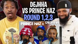 HOW YOU LOSE TO A FEMALE Dejhha vs Prince Naz Round 123 Takeover Bars Battle League [upl. by Ahsinotna506]