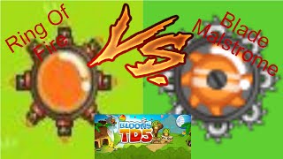 BTD5 Ring Of Fire Vs Blade Maelstrom [upl. by Sualk]