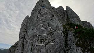 Donnerkogel Klettersteig Himmelsleiter [upl. by Cordier]