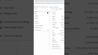 How to Change Number Formatting in Google Sheets [upl. by Yklam]