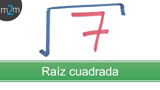 Raíz cuadrada con decimales │ parte 1 [upl. by Ijat]