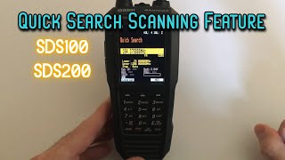 Quick Search Feature for SDS100 amp SDS200 [upl. by Imat318]