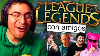 LOL para pasar las penas y disfrutar con los amigos [upl. by Flan]