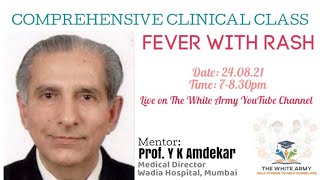 FEVER WITH RASH Clinical Case Presentation [upl. by Aiclef207]