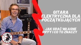 Jak zacząć grać na gitarze ELEKTRYCZNEJ cz1 [upl. by Sirc]