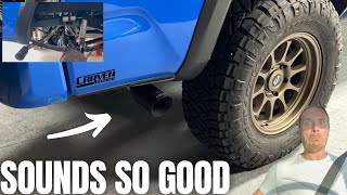 I Installed The Carven Exhaust On My Tacoma [upl. by Artemisia]