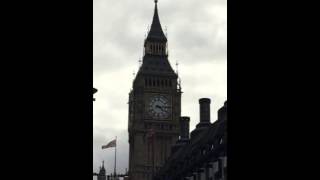 Big Ben Chiming London 2015 [upl. by Refinney837]