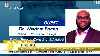 quotFuel Price not Coming Down Anytime Soonquot  Dr Wisdom Enang  RNS [upl. by Willi]