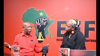 MampG oneonone interview with EFF leader Julius Malema [upl. by Rudwik205]